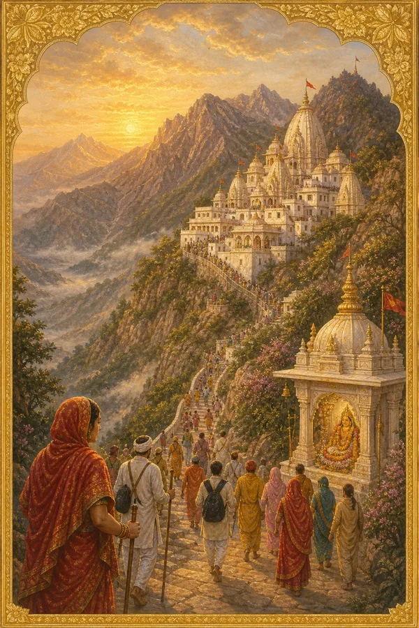 Live darshan — Vaishno Devi